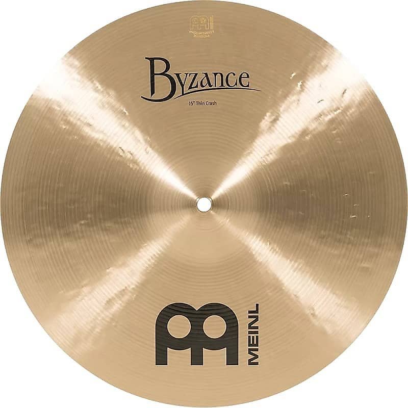 Platillo Crash fino Meinl Traditional B15TC de 15"